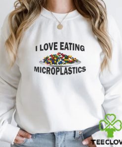 I love eating microplastics lego shirt