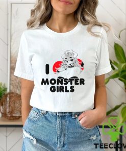 I love monster girls shirt 2 I love monster girls shirt