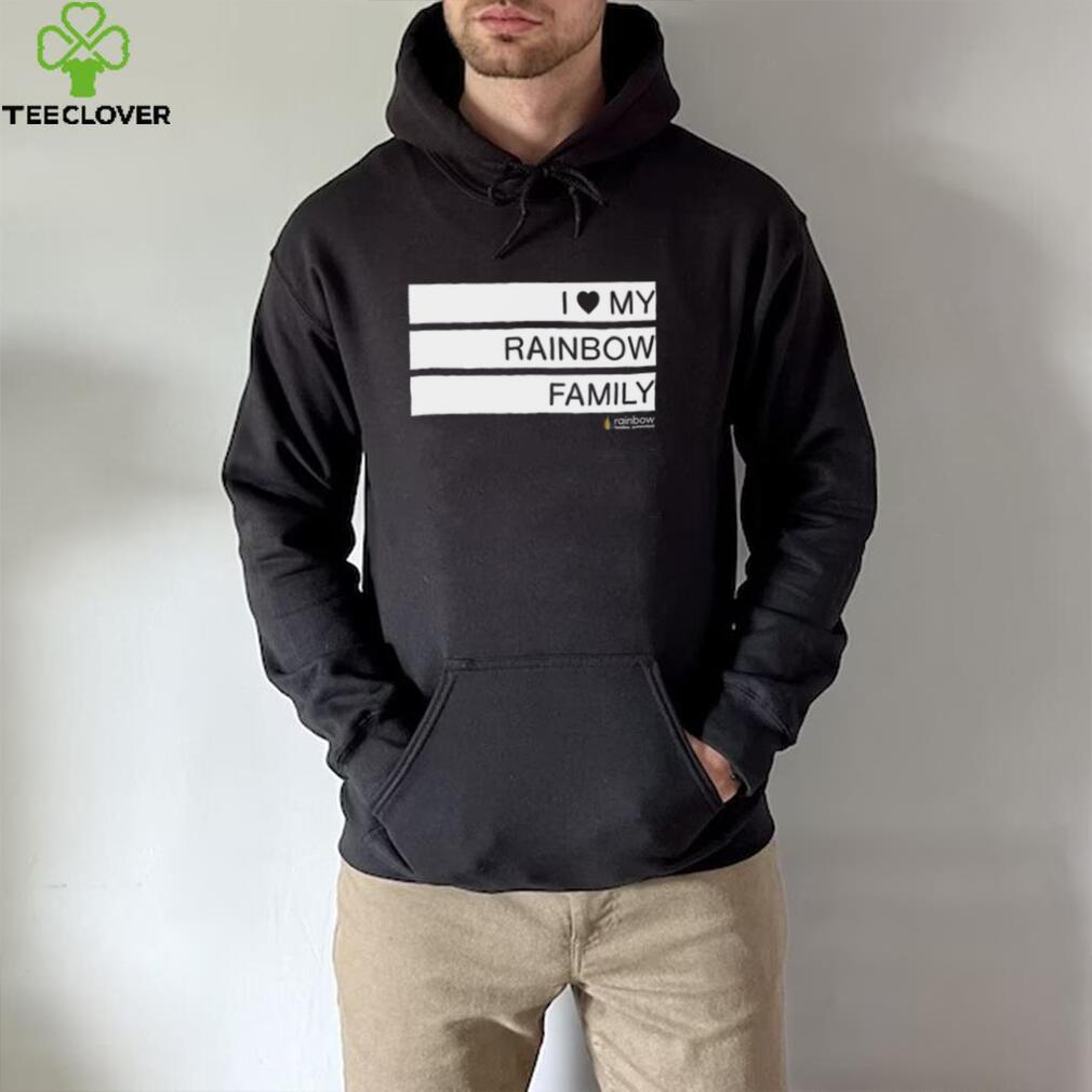 I love my Rainbow Family Rainbow Families Queensland logo shirt I love my Rainbow Family Rainbow Families Queensland logo shirt