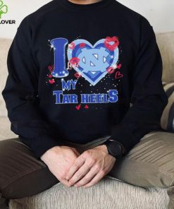 I love my Tar Heels hearts kisses Valentine hoodie, sweater, longsleeve, shirt v-neck, t-shirt