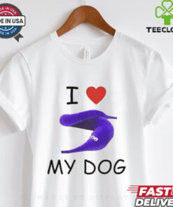 I love my dog Silly Worm shirt