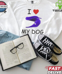 I love my dog Silly Worm shirt