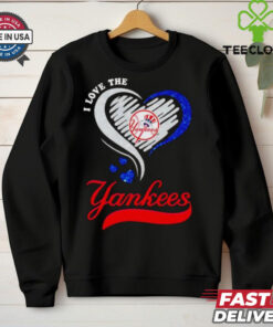 I love the Yankees diamond heart shirt