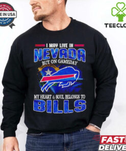 I may live in Nevada but on gameday my heart and soul belongs to Bills shirt