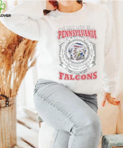 I may live in Pennsylvania but on game day my heart and soul belongs to atlanta falcons shirt