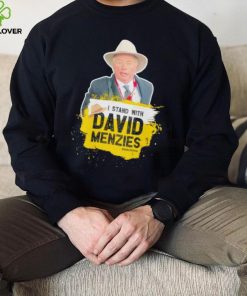 I stand with David Menzies shirt