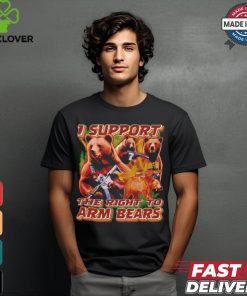 I support the right to arm bears retro shirt