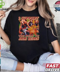 I support the right to arm bears retro shirt