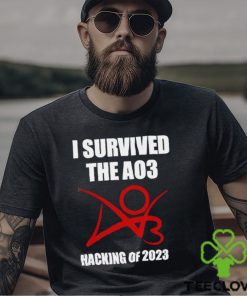 I survived the A03 Hacking of 2023 logo hoodie, sweater, longsleeve, shirt v-neck, t-shirt