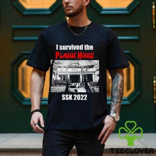 I survived the Plague House SSK 2022 horror hoodie, sweater, longsleeve, shirt v-neck, t-shirt