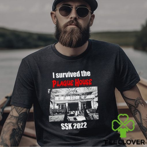 I survived the Plague House SSK 2022 horror hoodie, sweater, longsleeve, shirt v-neck, t-shirt