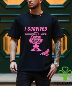 I survived the oppenheimer barbie double feature shirt