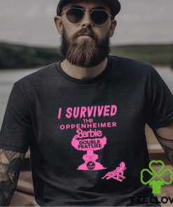 I survived the oppenheimer barbie double feature hoodie, sweater, longsleeve, shirt v-neck, t-shirt