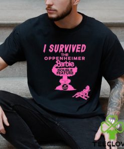 I survived the oppenheimer barbie double feature hoodie, sweater, longsleeve, shirt v-neck, t-shirt