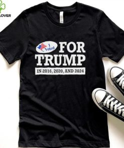 I voted for Trump 2016 2020 and 2024 hoodie, sweater, longsleeve, shirt v-neck, t-shirt