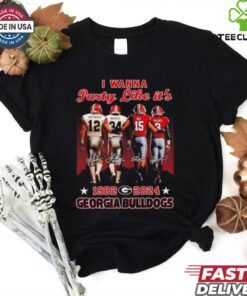 I wanna party like it’s Lastinger Walker Beck and Frazier 1982 2024 Georgia Bulldogs shirt