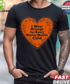 I wear orange for every American native child indian pride T hoodie, sweater, longsleeve, shirt v-neck, t-shirt