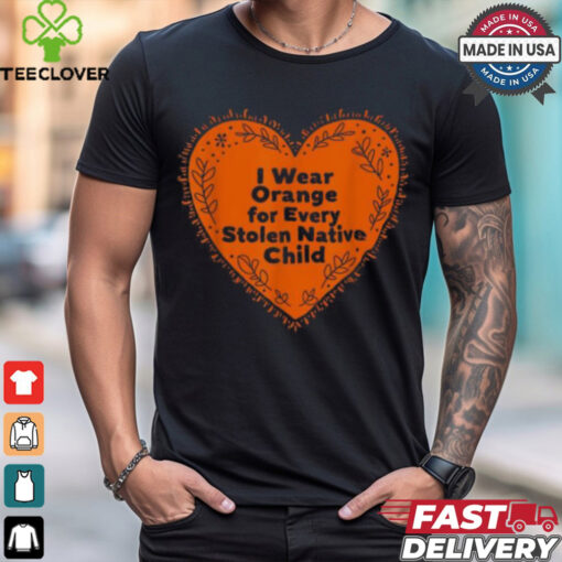 I wear orange for every American native child indian pride T hoodie, sweater, longsleeve, shirt v-neck, t-shirt