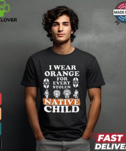 I wear orange for every stolen American native child indian pride shirt