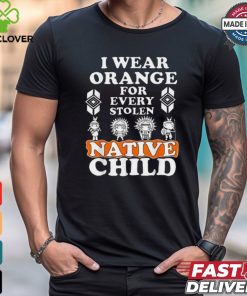 I wear orange for every stolen American native child indian pride shirt