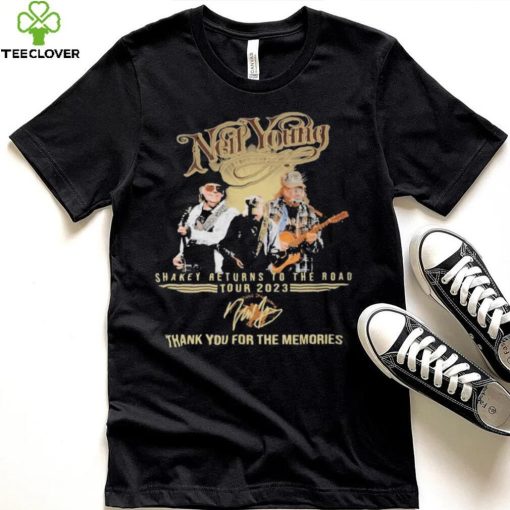 Neil Young Shakey Returns To The Road Tour 2023 Thank You For The Memories T Shirt