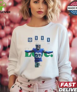 Seattle Seahawks Julian Love 12 Tackles 1 Tackles For Loss 1 Interception 1 Forced Fumble shirt