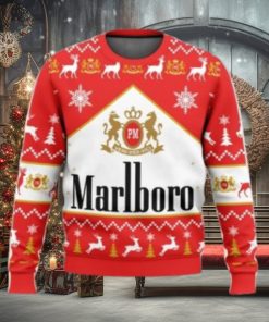 Marlboro Ugly Christmas Sweater 2023 Christmas Gift 3D Sweater