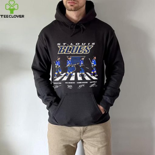 St Louis Blues Team 2022 Abbey Road Signature Shirt