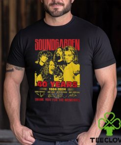 Soundgarden 40 Years 1984 2024 Thank You For The Memories T Shirt 2 Soundgarden 40 Years 1984 2024 Thank You For The Memories T Shirt