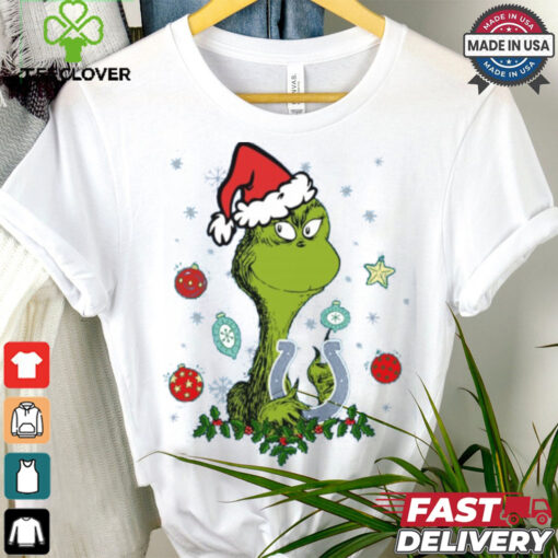 IC Grinch Face T Shirt Round neck T Shirt