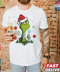 IC Grinch Face T Shirt Round neck T Shirt
