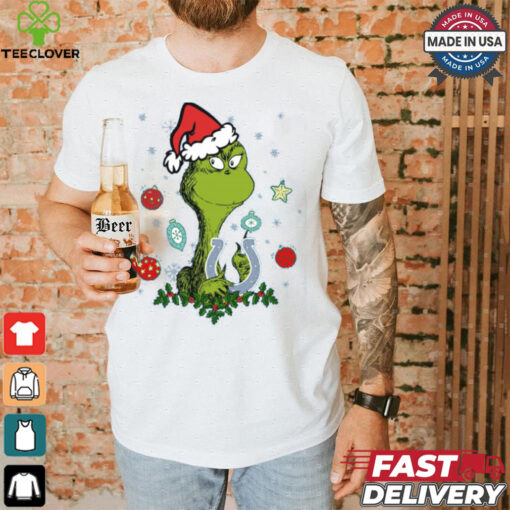 IC Grinch Face T Shirt Round neck T Shirt
