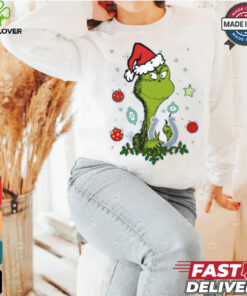 IC Grinch Face T Shirt Round neck T Shirt