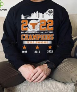 2022 NCAA Women’s Volleyball National Champions Texas Longhorn Skyline Shirt