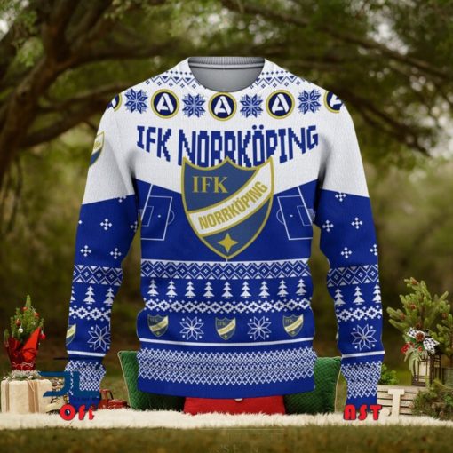 IFK Norrköping Allsvenskan Sweden Ugly Sweater Christmas