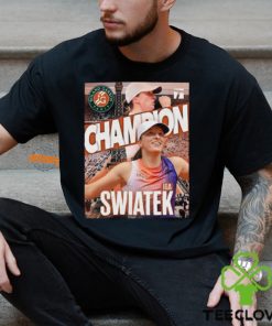 IGA Swiatek Champion Roland Garros Paris 2024 IG4 The Championships Wimbledon Classic T Shirt