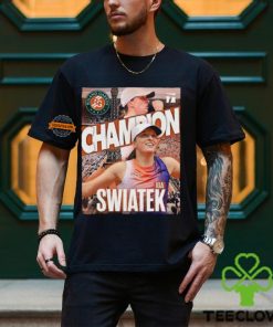 IGA Swiatek Champion Roland Garros Paris 2024 IG4 The Championships Wimbledon Classic T Shirt
