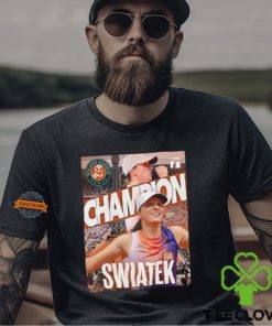 IGA Swiatek Champion Roland Garros Paris 2024 IG4 The Championships Wimbledon Classic T Shirt