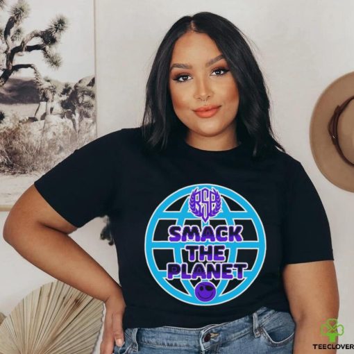 Rickey Shane Page Smack the Planet logo shirt