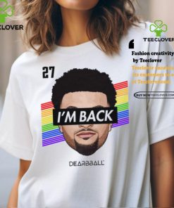 I'M BACK Stripes Rainbow Edition shirt
