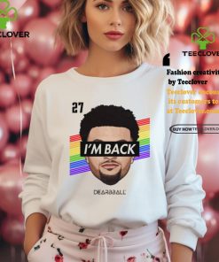 I'M BACK Stripes Rainbow Edition shirt