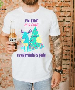 I’M FINE MEME CHRISTMAS SHIRT