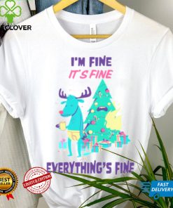 I’M FINE MEME CHRISTMAS SHIRT
