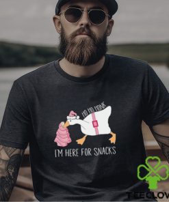 I'M Here For Snacks Chrismas Shirt