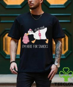 I'M Here For Snacks Chrismas Shirt