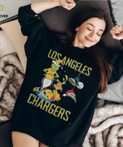 The Grinch And Dog Los Angeles Chargers Christmas 2023 Shirt