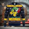 Michigan Wolverines 12 Grinch Xmas Day Christmas Ugly Sweater