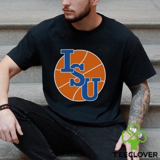 ISU Sycamores Basketball Half Court Tee Shirt