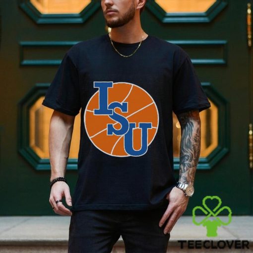 ISU Sycamores Basketball Half Court Tee Shirt