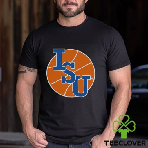 ISU Sycamores Basketball Half Court Tee Shirt